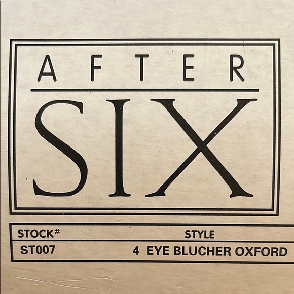 After Six Black Oxfords Sleek Patent Leather - Picture 3 of 11